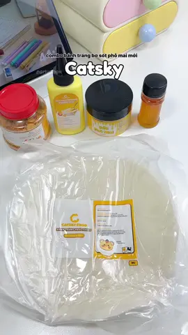 Bánh tráng cuốn topping sốt phô mai mới 🧀 nhà Catsky nó ngon mà nó hợp gì đâu á ✨😋🌟🌸 #banhtrangphoisuong #catsky #anvatcatsky #sotphomaituoi #nariunbox 