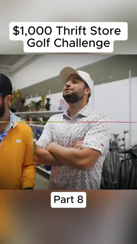 $1,000 Thrift Store Golf Challenge
