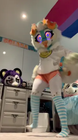 BIRTHDAY!!!! #furryfandom #furry #fursuit #fursuitmaker #fursuitdance 