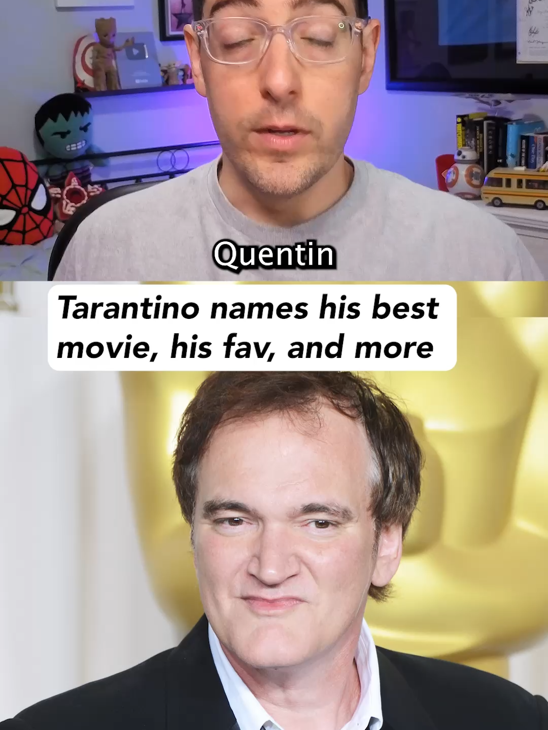 Quentin Tarantino just named his best movie, his favorite, and the one he thinks is the most Tarantino (Source: The Church of Tarantino podcast, Variety, Deadline, World of Reel) #tarantino #quentintarantino #pulpfiction #killbill #onceuponatimeinhollywood #inglouriousbasterds #movies #filmtok #movietok