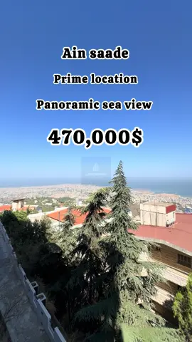 Ain saade luxury apartment for sale 300 m2 4 bedrooms 3 bathrooms maid room with wc 3 parkings panoramic sea view #foryou #apartment #realestatetiktok #viral #forsale 