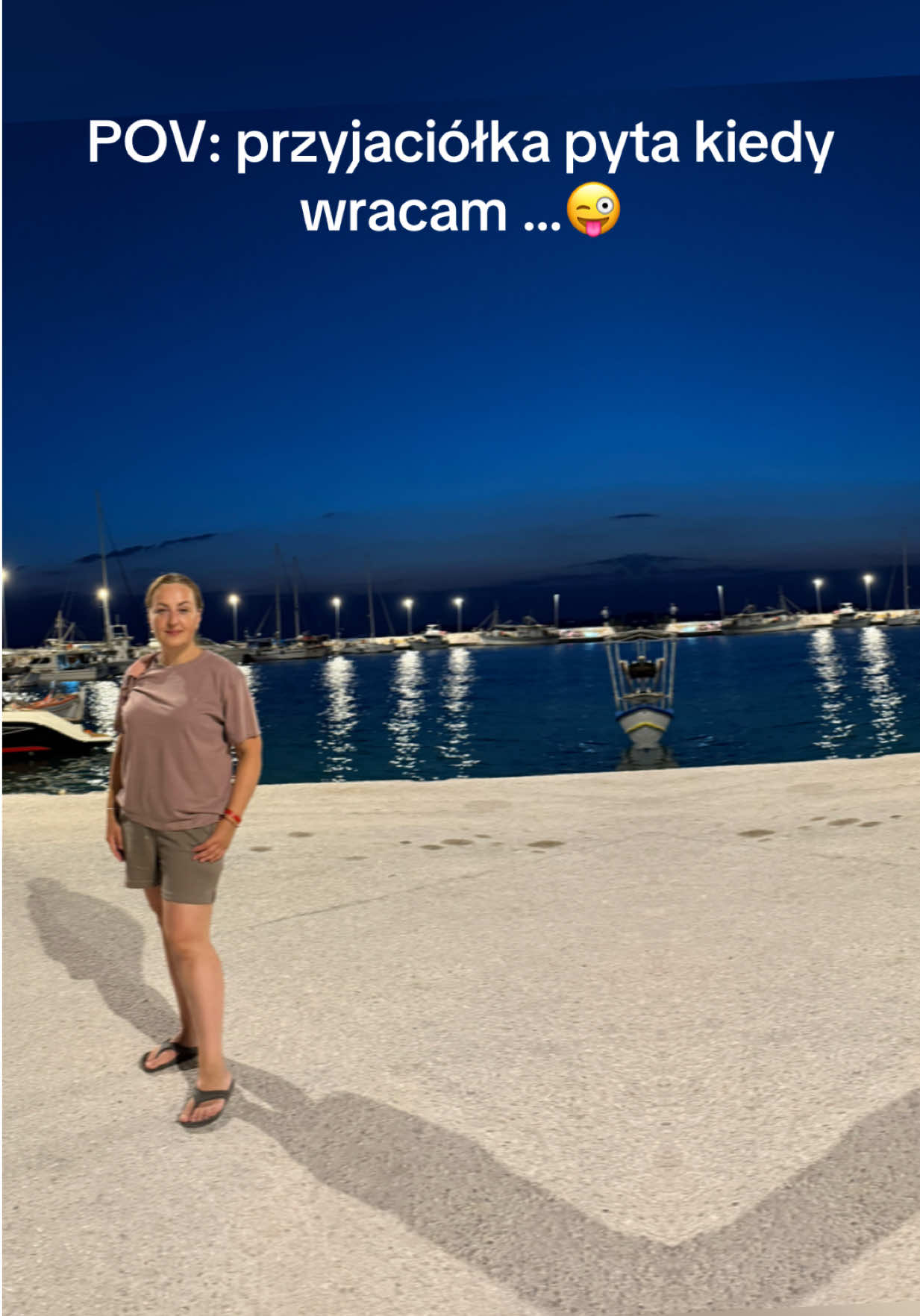 POV: przyjaciółka pyta kiedy wracam …😜