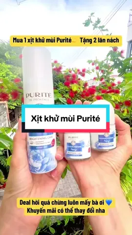 Hôi nách, thâm nách thì thử ngay Purité xanh nha 🌿 Vừa khử mùi, vừa dưỡng sáng với Niacinamide + chiết xuất lựu 🍎✨#xitkhumui #duongsang #nuochoa #purite#mebeshinday 
