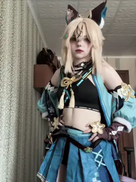 Тгк:|инимака|‹𝟹 #kirara#GenshinImpact#cosplay 