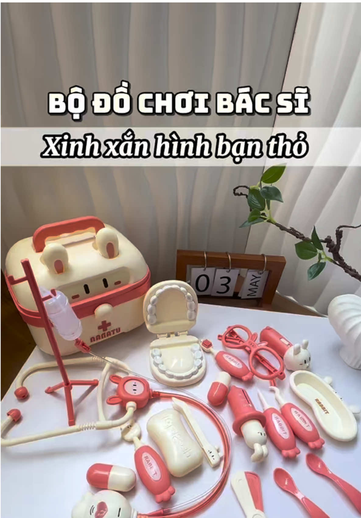 Mua cho các bé bộ này chơi cả ngày không chán luôn các mẹ ạ …#methao3con #mebimreview #dochoichobe #dochoibacsi #dochoithongminh 