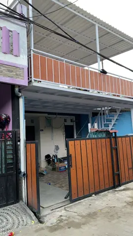 Kanopi balkon model minimali pager balkon grc motip kayu 