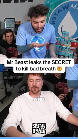 Adin Ross shows Mr Beast his new breath product! 👇 @Breath Death #badbreath #breathdeath #adinross #fyp 