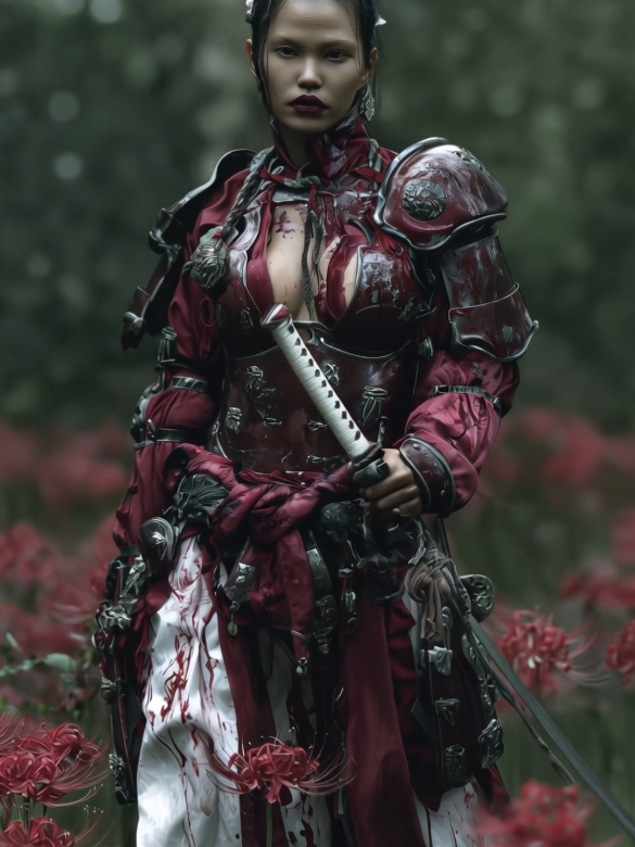 A blade remembers every soul it drinks #darkfantasy #ninja #warriors #fantasyworld #samurai 