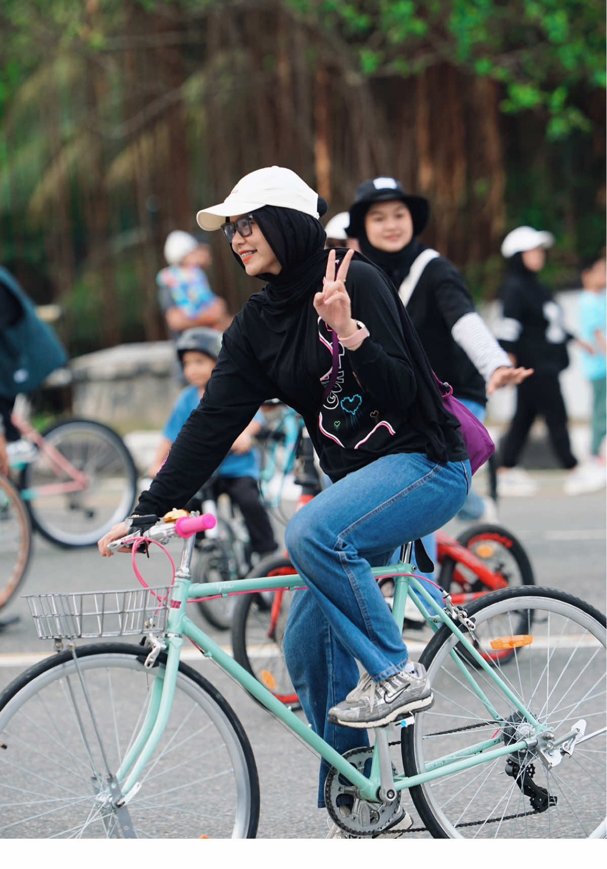 Bersepedariaaaa #sepeda #commuterbike #elementbike #elementtory #gowes 