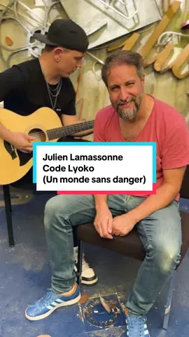 J’ai eu la chance d’accompagner à la guitare @Julien Lamassonne, la voix francaise du générique de Code Lyoko, pour une reprise acoustique de « Un monde sans danger », écrite et composée par @Justine Sainte et Ygal Amar 🌀 Suis-je le seul à débloquer des souvenirs de nostalgie qui ont bercé mon enfance ? 👶 #codelyoko #cover #guitarcover #dessinanime