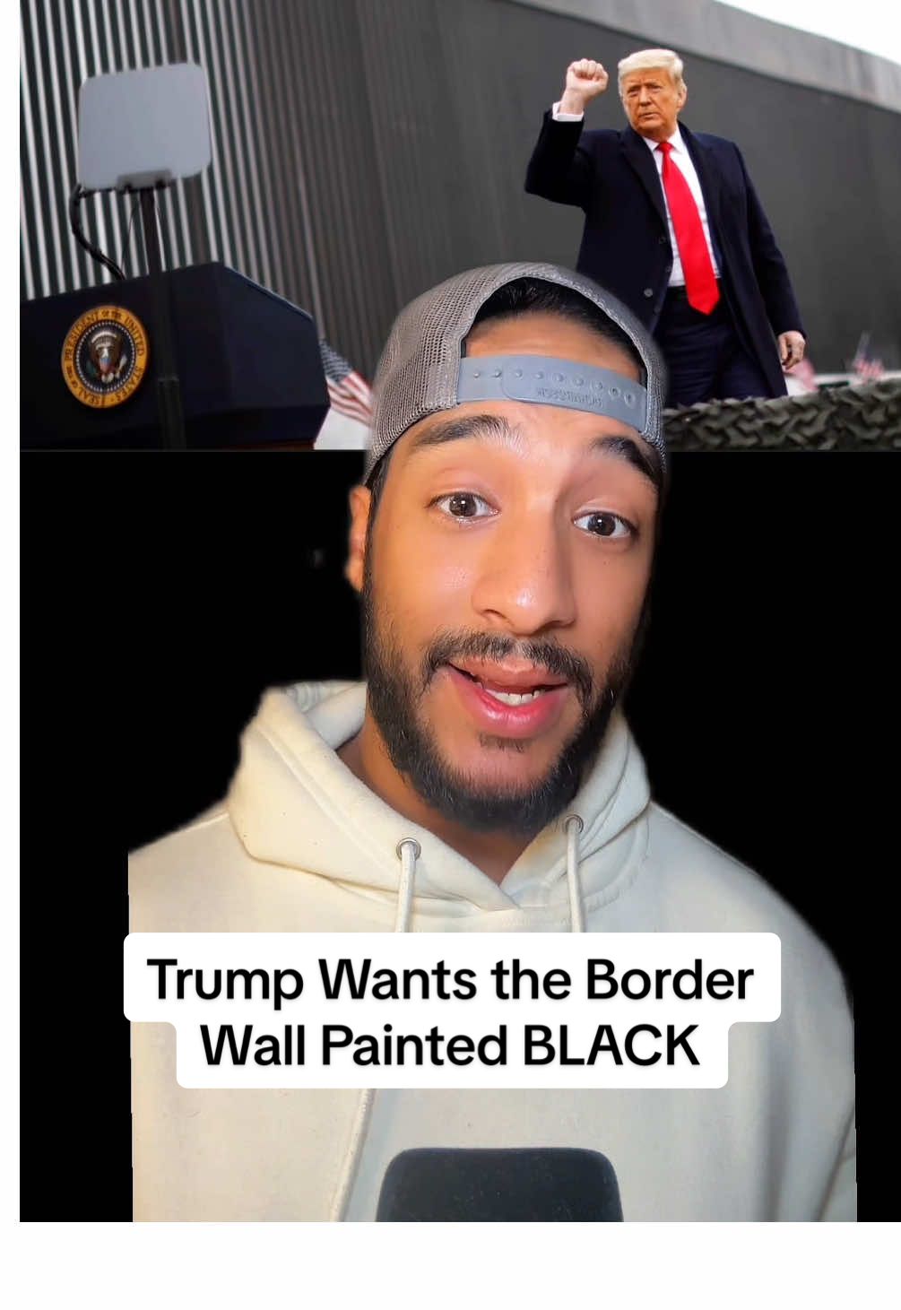 Not just for looks—black paint makes the wall hotter, tougher to climb, easier to monitor, and longer lasting. 🔥🧱 Smart strategy or waste of time? 