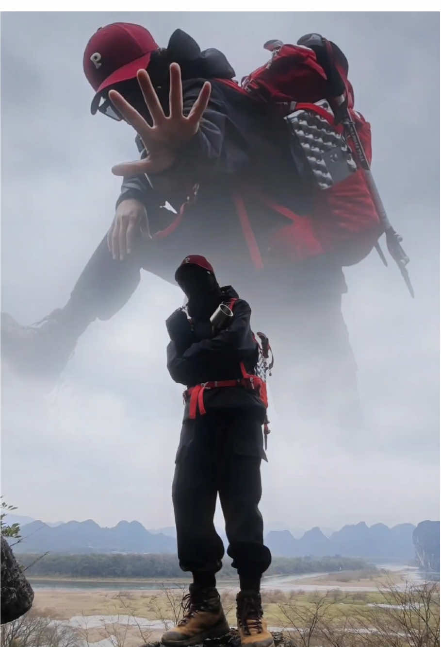 Here comes the tutorial for the double exposure of “imitating nature and heaven “mountain climbing photos! Let’s learn it quickly,babies!#hypic #hypiccreator #Godpic @hypic_global #doubleexposure #fyp 