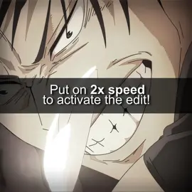 Make sure to put on 2x speed! 😏 #jujutsukaisen #jjk #toji #fyp #edit 