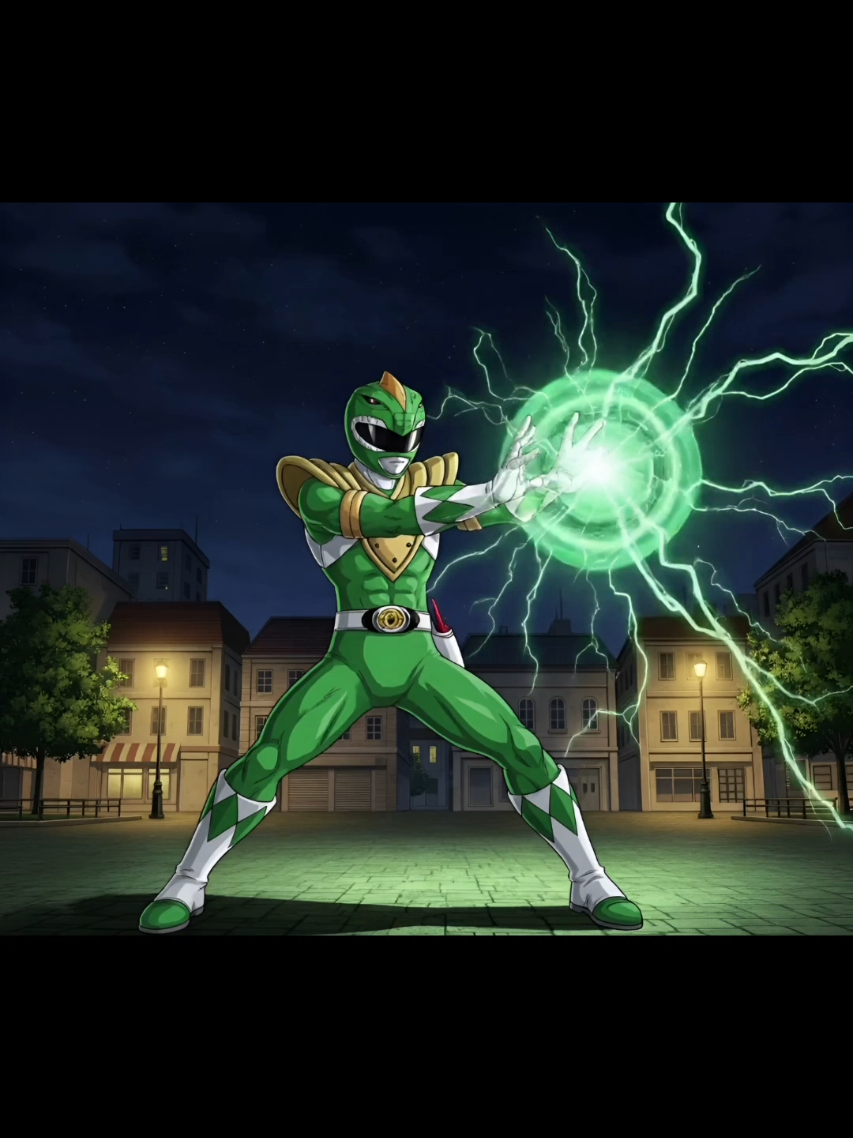 I experimented, and tried to make an anime using ai. the voices are ai so they aren't that good, but hey I tried lol #veo3 #ai #mightymorphinpowerrangers #anime #powerrangers 