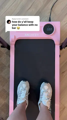 Replying to @kk the bar is so nice lol #walkingpad #treadmill #walkingpadathome #walkingpadtreadmill #walkingpadgirl 
