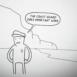 short about what the coast guard does #animation #sea #evolution #legday 