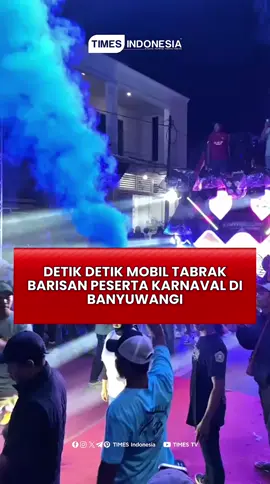 Beredar video yang memperlihatkan sebuah mobil yang tiba-tiba menerobos dan menabrak peserta karnaval dibelakang sound horeg. Kejadian ini terjadi pada Rabu (20/08/2025) Mobil berwarna hitam, diduga lokasi kejadian tersebut di Desa Sraten, Kecamatan Cluring, Banyuwangi. Suasana yang awalnya seru berubah menjadi tegang, dan belum diketahui secara pasti bagaimana kondisi para korban dan kronologi peristiwa tersebut. #banyuwangi #soundhoreg #soundhoregbanyuwangi #karnavaldibanyuwangi #karnaval   