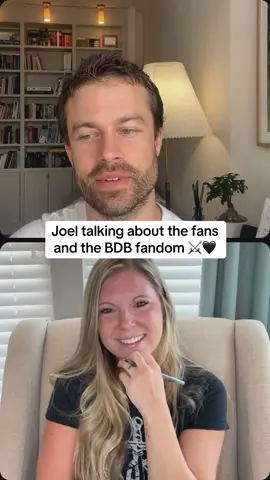 Joel talking about the BDB Fandom ⚔️ P.S. The entire live is posted on my Instagram 🖤 #bdb #tohrment #blackdaggerbrotherhood #passionflix #joelcederberg @Passionflix 