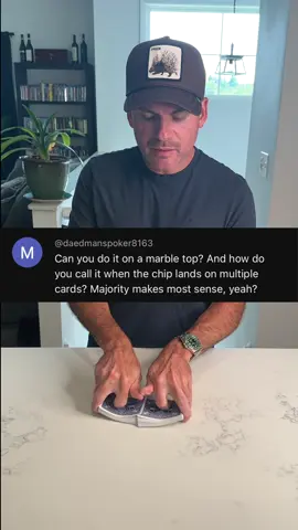 Just trying a card trick on marble … if that’s allowed. #cardtrick #magictrick #magician #trick #magic