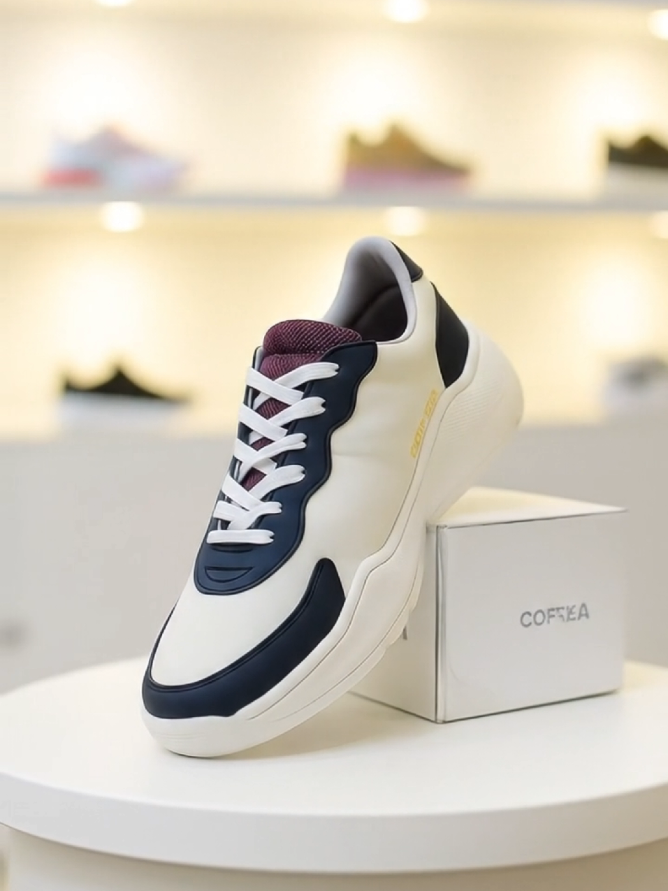 GIO CARDIN | ZEUS | WHITE /BLUE | Sepatu Sneakers Pria #fyp #sepatuguenih #sepatuwanita #sepatu #sepatumurah 