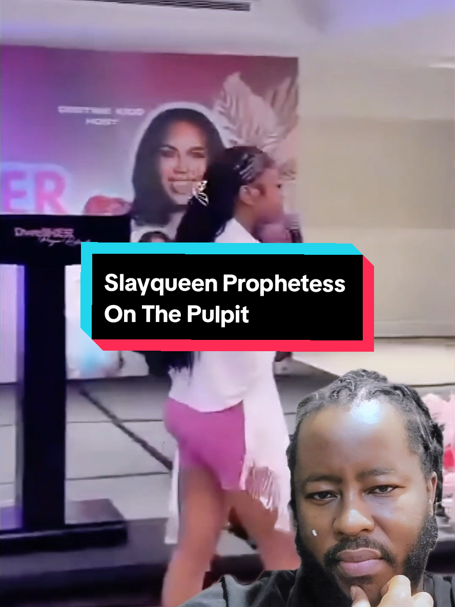 These days your ‘prophetesses’ dress like they’re going to the club, yet stand on the pulpit to ‘preach’ in front of elders. This is disrespect to God’s house. This is the Jezebel spirit in full force