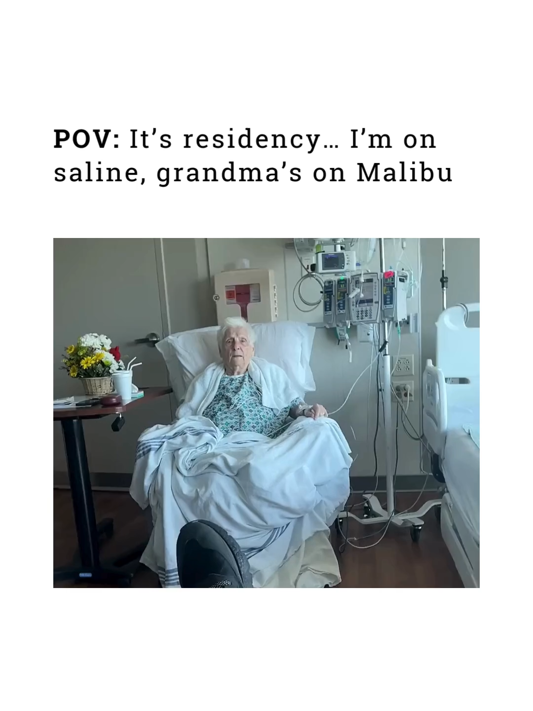 While you’re surviving 28-hour shifts fueled by IV fluids and vending machine snacks, life (and bills) doesn’t slow down.  Grandma’s sipping rum through her IV, and you’re stuck calculating if you can afford rent on a resident’s salary. That’s where Doc2Doc comes in—financial solutions built by doctors, for doctors to help you stay afloat through training and beyond. #ResidencyLife #Doc2DocHasYourBack #DoctorsHelpingDoctors #ResidentStruggles #MedSchoolDebt #PhysicianFinance