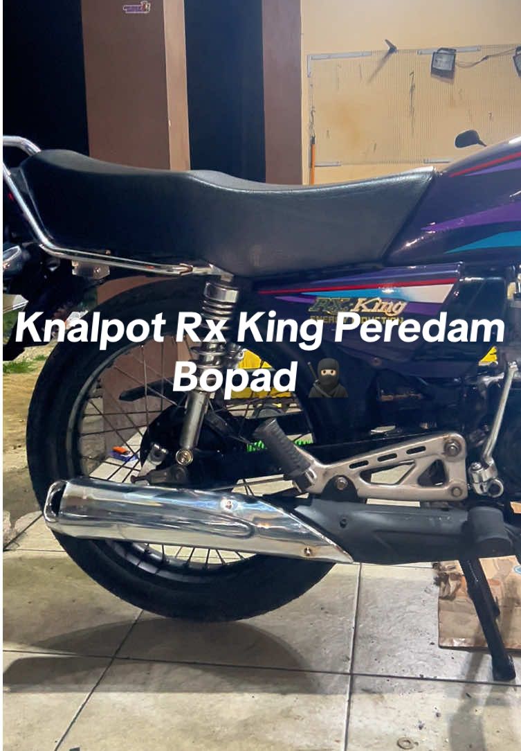 Terpasang Mantap Knalpot Rx King Peredam Suara Bopad, Terimakasih Juragan Sudah Order @EJYG Jos Jis⚡️Gas Pol Gan💨 #knalpotrxking #knalpotrxkingperedamsuarabopad #knalpotrxkingperedam #rxkingperedam #fyp 