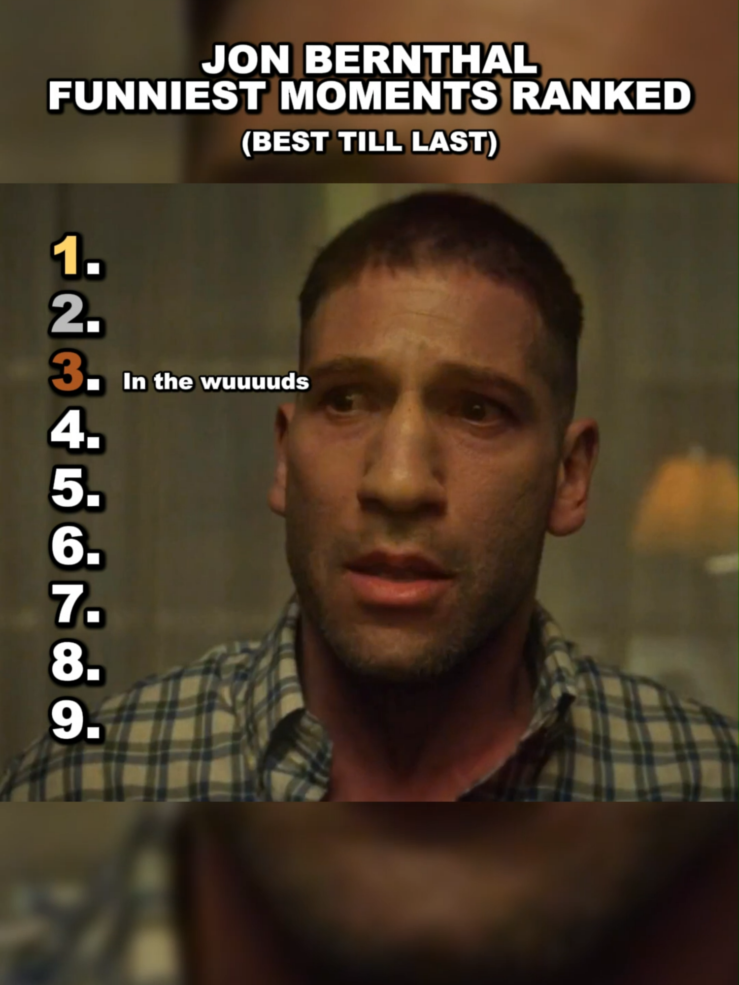 He's always trying to ask or tell us something 😭 #twd #jonbernthal #thewalkingdead #thepunisher #walkingdead