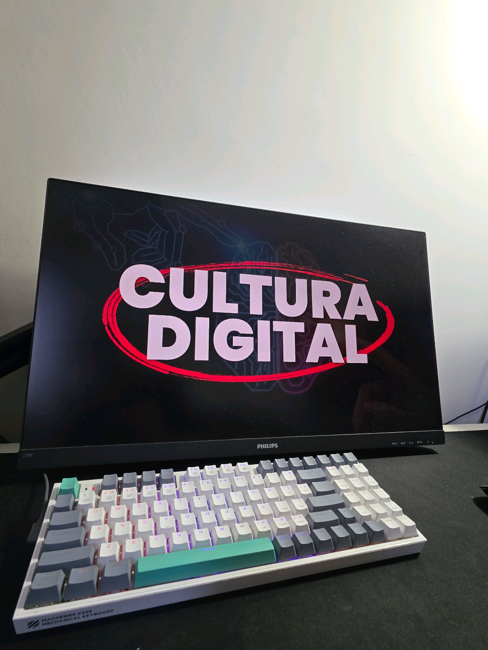 Imagina apresentar com um slide desse 🥶 #canva #design #palestra #powerpoint 