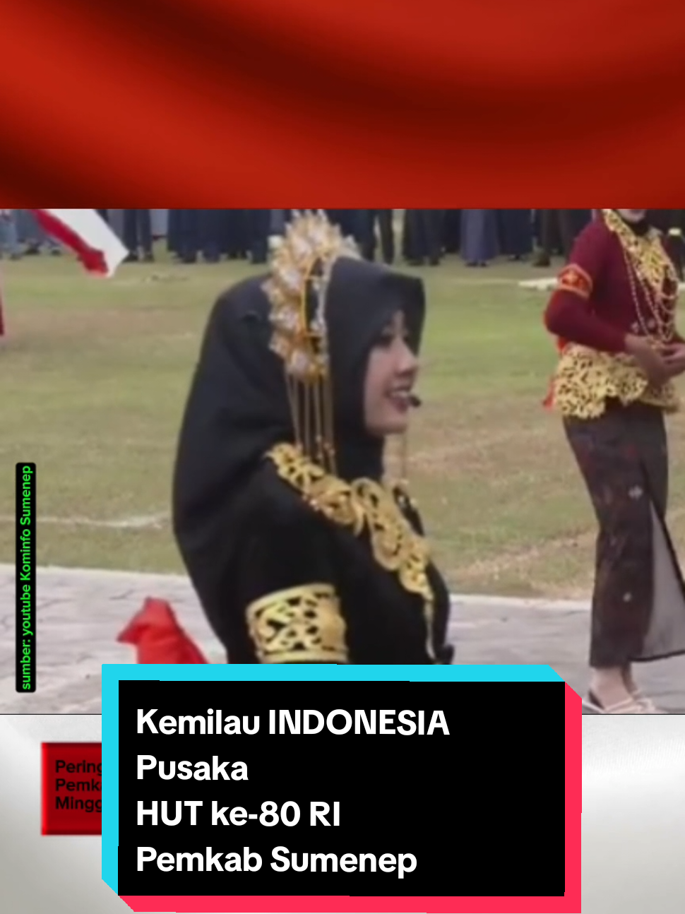 Salah satu rangkaian peringatan HUT ke-80 RI yang digelar Pemkab Sumenep berupa penampilan Kilau Pusaka Indonesia. Peringatan HUT ke-80 RI Pemkab Sumenep ini digelar di Halaman Kantor Bupati Sumenep, Minggu, 17 Agustus 2025. #hut80indonesia #sumenep #pusakaindonesia #dirgahayuindonesia #bupatisumenep 