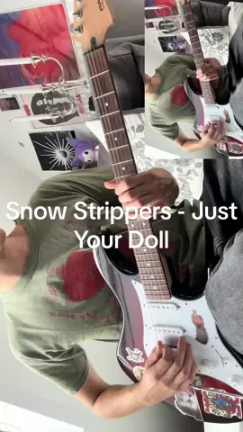 snow strippers - just your doll guitar remix 🤩 #snowstrippers #underyourspell #fyp #videoviral #drainganggg 