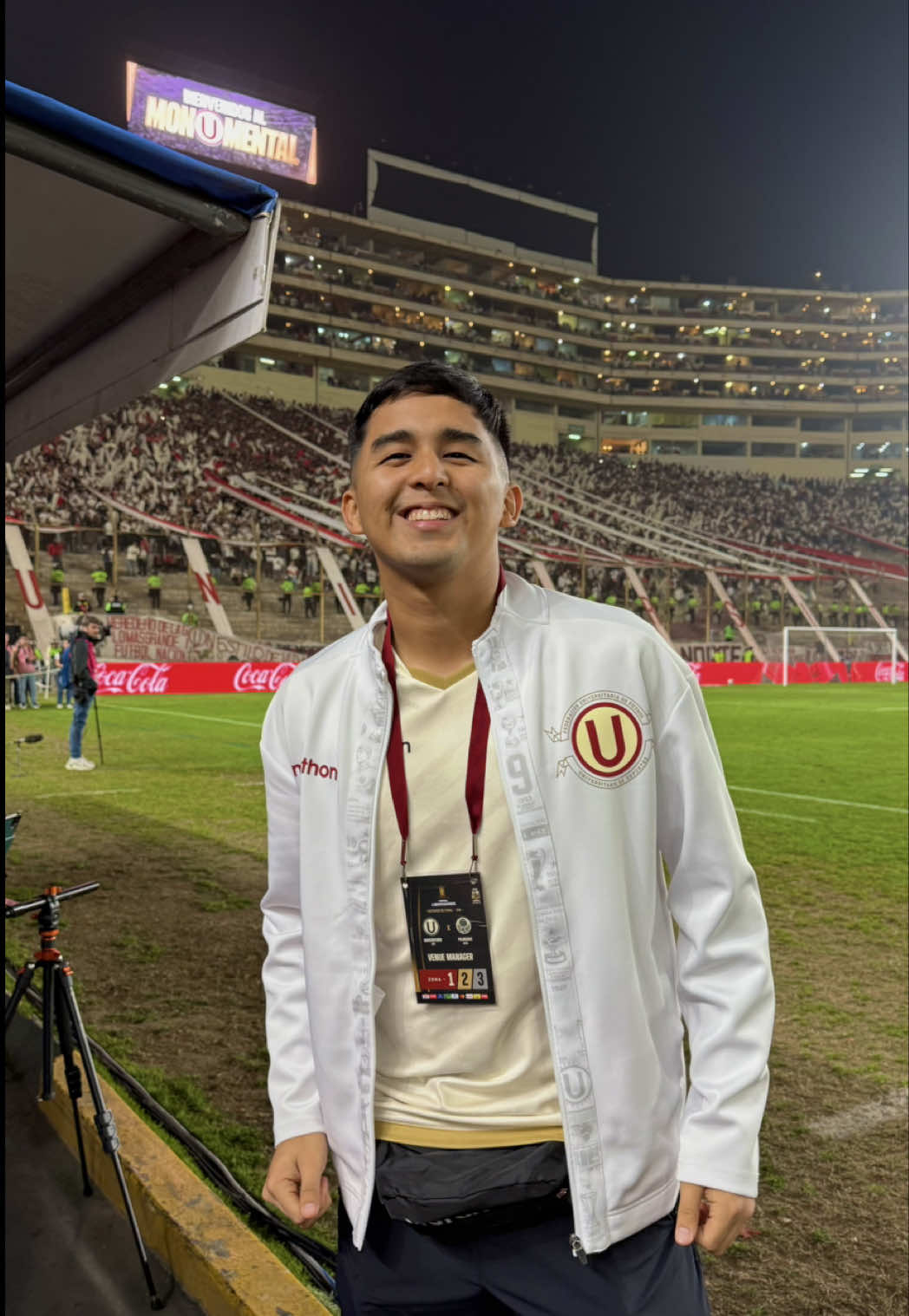 Viví la salida de la U a ras de cancha en la CONMEBOL Libertadores frente a Palmeiras 🤯⚽ Una experiencia única gracias a @Mastercard Latam!! #libertadores #peru #Vlog #universitariodedeportes #TikTokDeportes 