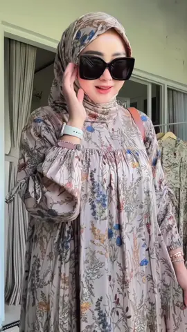 Amanda set hijab gamis wanita 😍 #sethijab #gamiskekinian #gamismurah #gamisrayon #fyp 