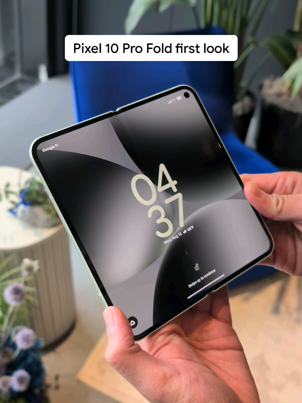 Big news! 📣 Get a first look at the Google Pixel 10 Pro Fold #Pixel #MadeByGoogle 