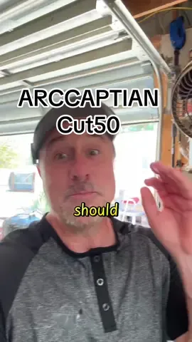 The ARCCAPTAIN CUT50 Plasma Cutter ⚡ Cuts stainless, steel, copper, and aluminum up to 1/2”. Dual voltage (110/220V), lightweight, powerful, and easy to use. Smooth, precise cuts every time. #PlasmaCutter #MetalWork #WeldingTools #ARCCAPTAIN 