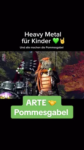 ARTE 🤝 Pommesgabel #SummerBreeze #HeavyMetalFürKids #ArteMediathek