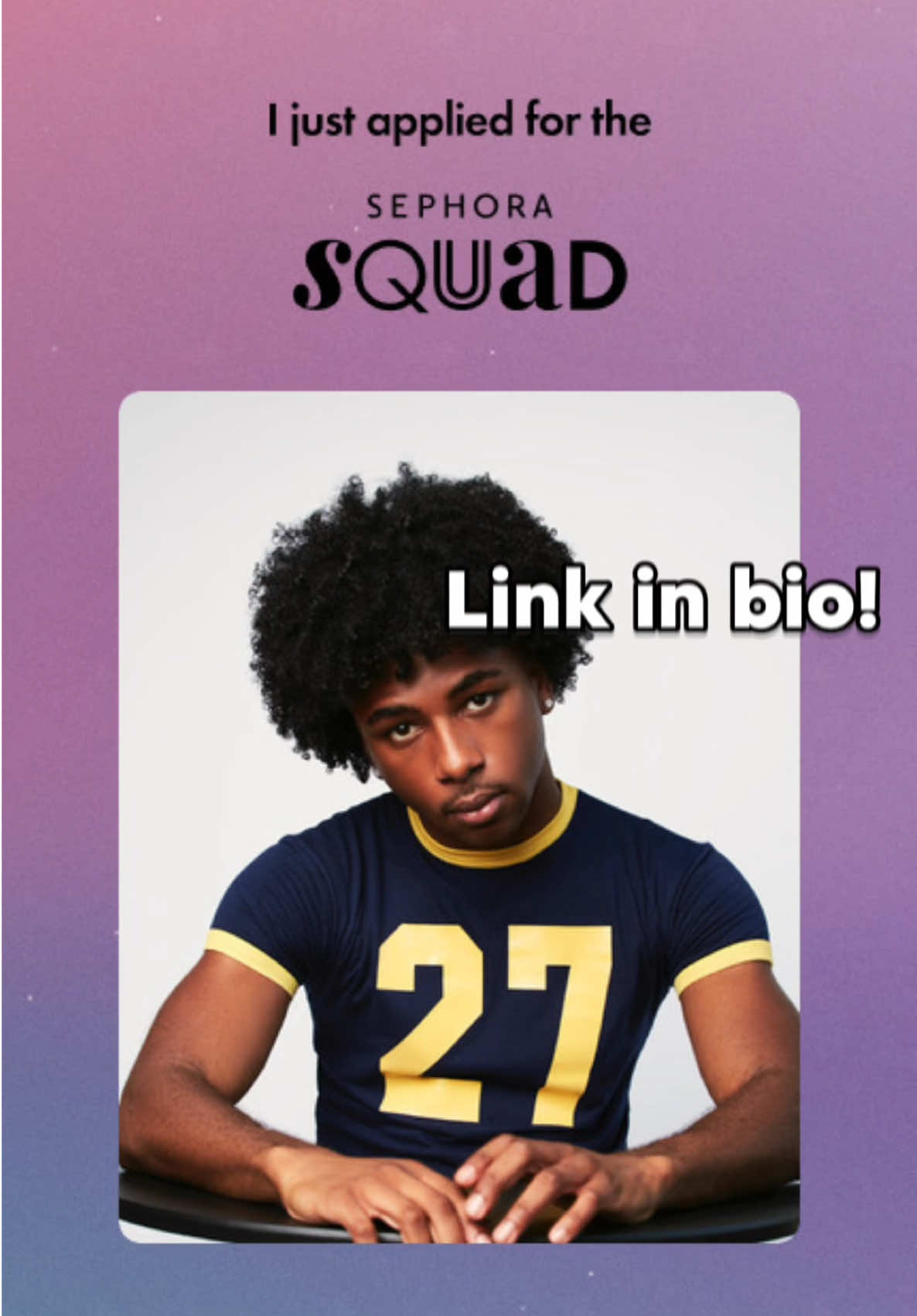 I just applied to Sephora Squad 🙂‍↔️ the testimonial link is in my bio! Content has changed my life and if mine has helped or inspired you in anyway, please leave a message about it. I’ve been growing so much  and I’m really thankful for it, thank you!! 🫶🏾 #sephorasquad #mensgrooming #haircare #skincare  #sephorasquad2026 @sephora 