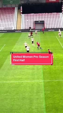 Half time at the pre season game Manchester United Women v Liverpool Women. Current score 1-1. Predictions for the second half? 👹 #manchesterunited #manchesterunitedwomen #WSL #WOSO #WomensFootball