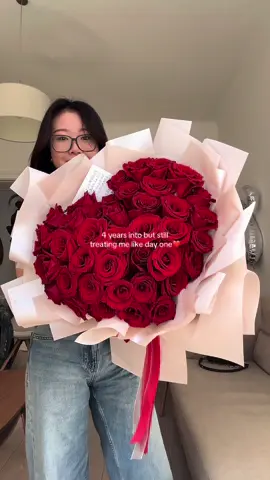 almost 4 years! a gentleman will be a gentleman even years into the relationship #fyp #couple #boyfriends 