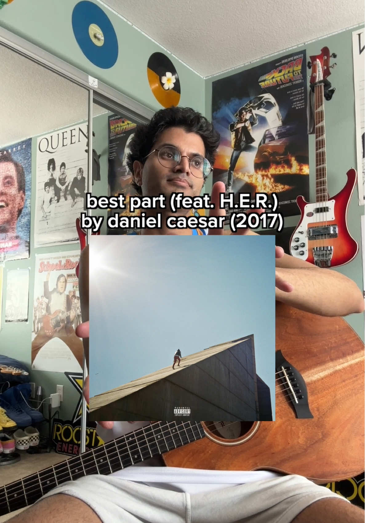 best part guitar tutorial! #guitar #danielcaesar #bestpart #guitartutorial #kobebryant 