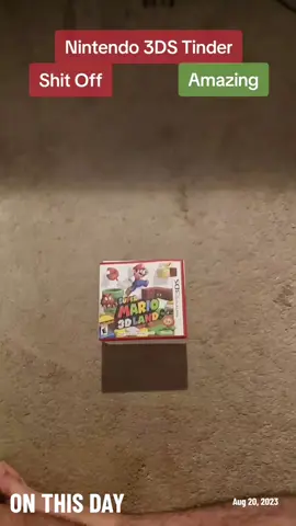 Nintendo 3DS Tinder #Nintendo  #Nintendo3ds #tinder 