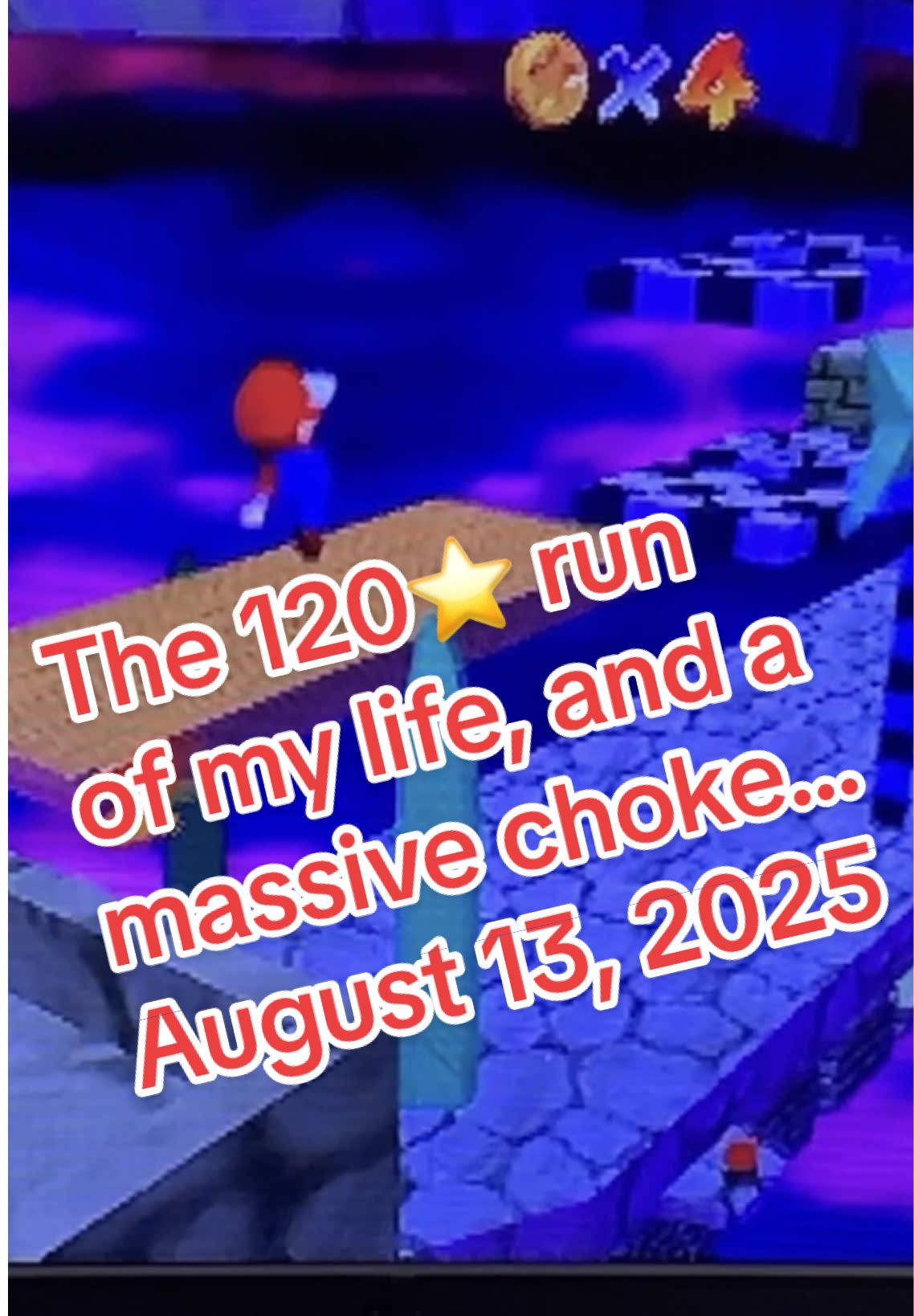 An absolutely crazy run that started off terrible but I dug myself out of the grave and could've been on top of world, and then major heart break at the end... This description is short because a lot of the details are in the video with text on screen. I will continue to do more runs when I get home early or only practicing when I come home late from street performing. Thank you all always for watching and supporting. 💙🙏💙🙏💙🙏💙🙏 #supermario64 #nintendo64 #speedrun #mistakes #improvement 