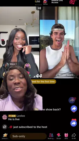 This was such was cute and funny live #nicolandria 