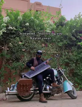 Scorpions - Still loving you ( Keytar cover ) #music #scorpions #guitartok #guitar #musiccover 