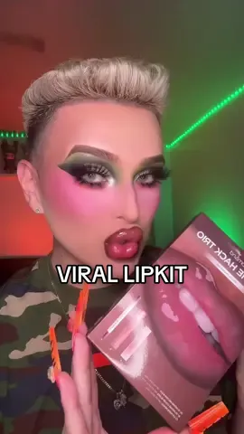 trying out the new viral lipkit and wow😍 these are so juicyyyy #fyp #lipkit #makeup 