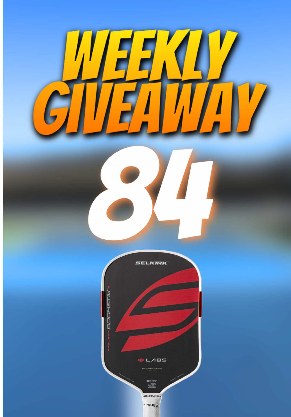 Comment the word “Paddle” and follow me and Selkirk ✅ Weekly Giveaway 84/?‼️ I’m giving away a new Boomstik paddle to a random follower who completes these steps: 1 - Follow @sheaunderwood_ 2 - Follow @selkirksport 3 - Comment the word “Paddle” Good luck! Winner is selected on Wednesday, August 27th! Last week’s winner: @dillonandress_ on IG This giveaway is not endorsed or sponsored by Tiktok #pickleball #giveaway #selkirksport #selkirk #selkirkedit    