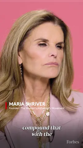 Maria Shriver, founder of The Women's Alzheimer's Movement, spoke to Forbes Women Editor Maggie McGrath about advocating for research on women's brain health. #ForbesOver50 