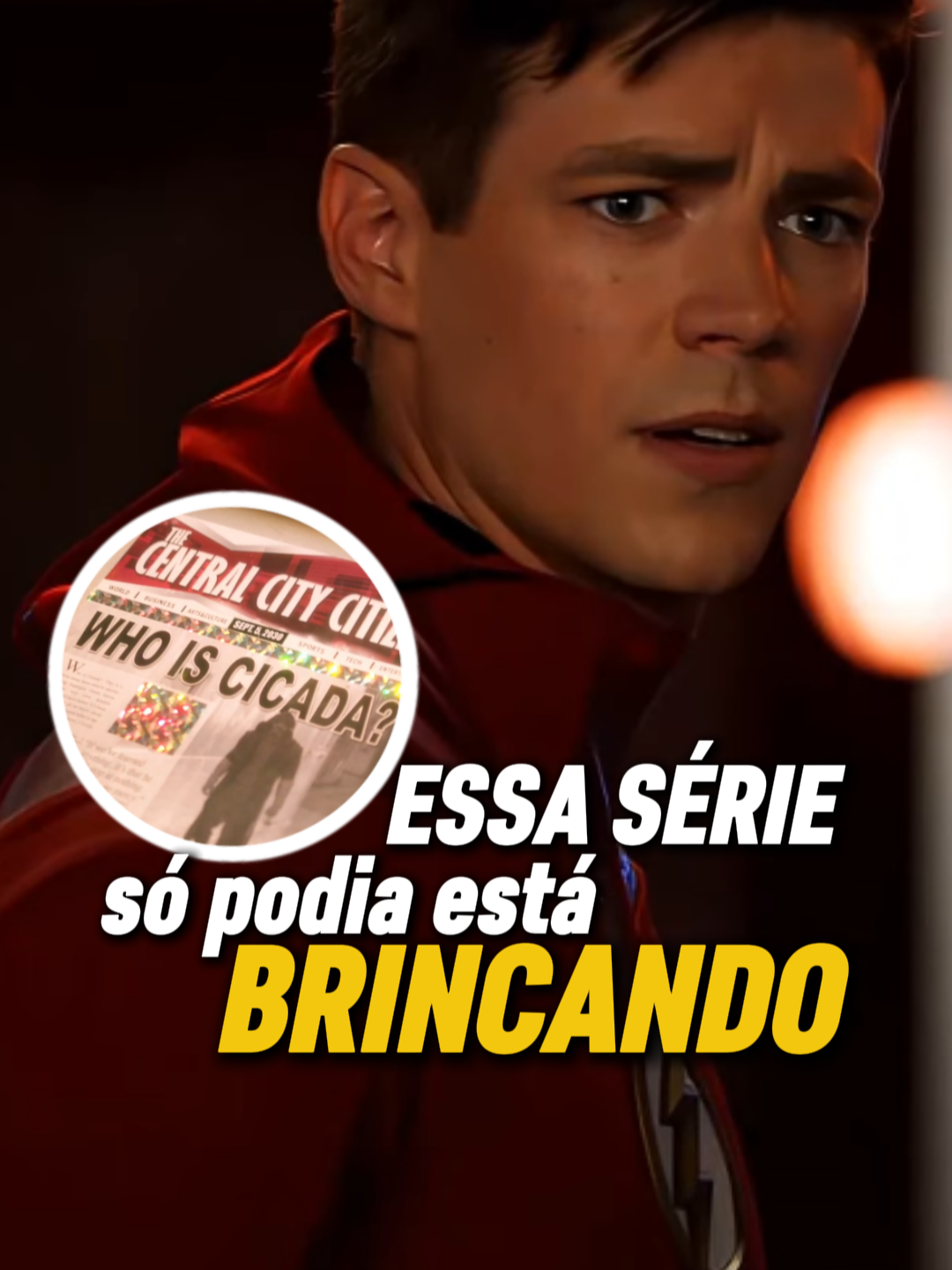 Cara, o Cicada ser o único vilão que não foi capturado só pode ser brincadeira! #theflash #theflashcw #flash #arrowverse #series #curiosidades