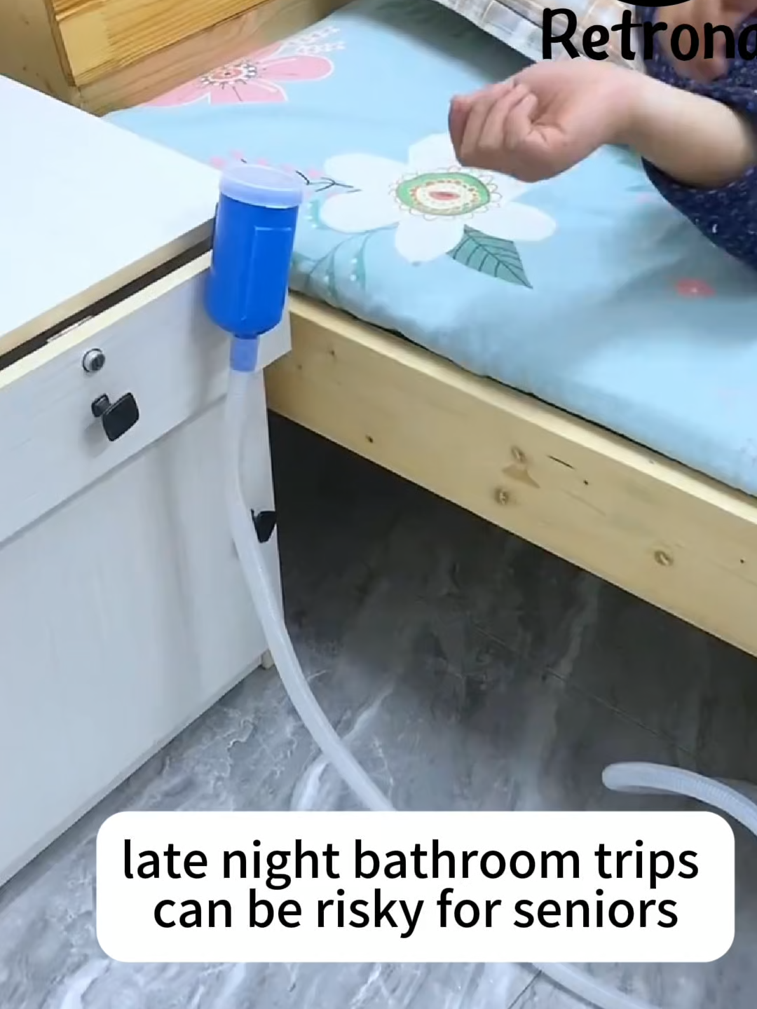 Late-night bathroom trips can be risky for seniors. The Retrona urinal solves that—use it right from bed, no getting up needed. Adjustable tube for comfort, lock system to limit spills, and compact design for easy storage. Retrona Urinal — dignity, comfort, peace of mind #grandma #caregiver #grandparents #SeniorCare #elderlycare #caregiverlife #wifey #husbandwife #elder #senior #seniorcare #grandpa #urinal #roadtrip #elderly #senioryear #amazonfinds #aginglikefinewine #uncle