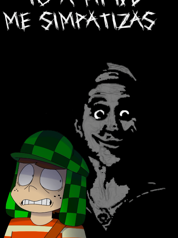 No me simpatizas #memes #animacion #animation #chavodel8  #parodia 